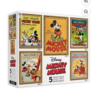 Disney Mickey Mouse Jigsaw Puzzle Set